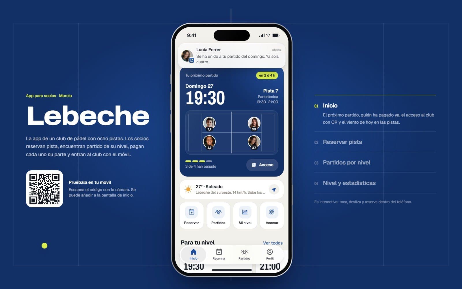 Lebeche, Proyecto concepto