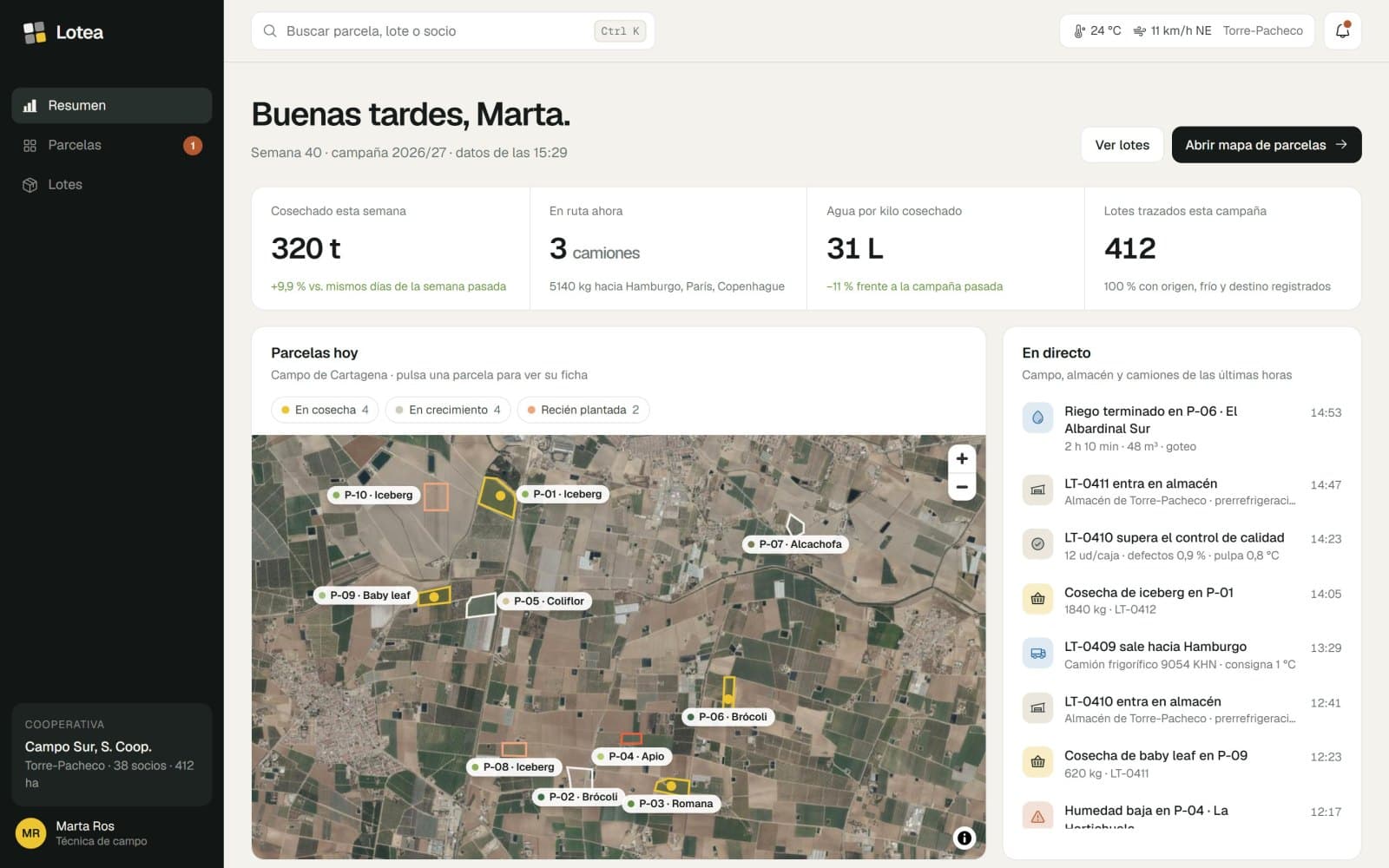 Lotea, Proyecto concepto